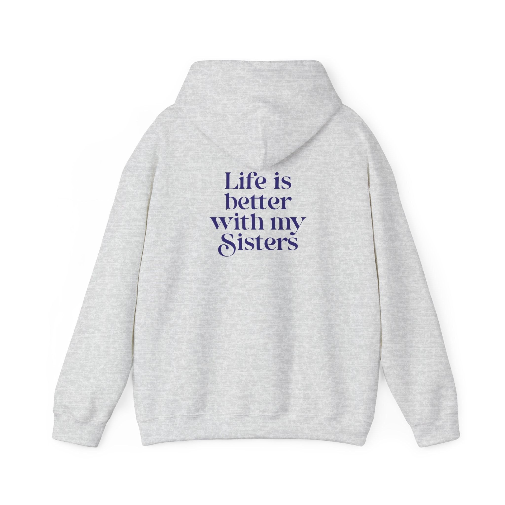 Wine Sisterhood Logo Hooded Sweatshirt