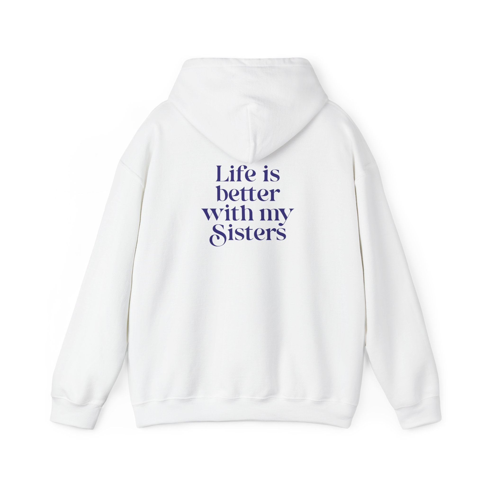 Wine Sisterhood Logo Hooded Sweatshirt