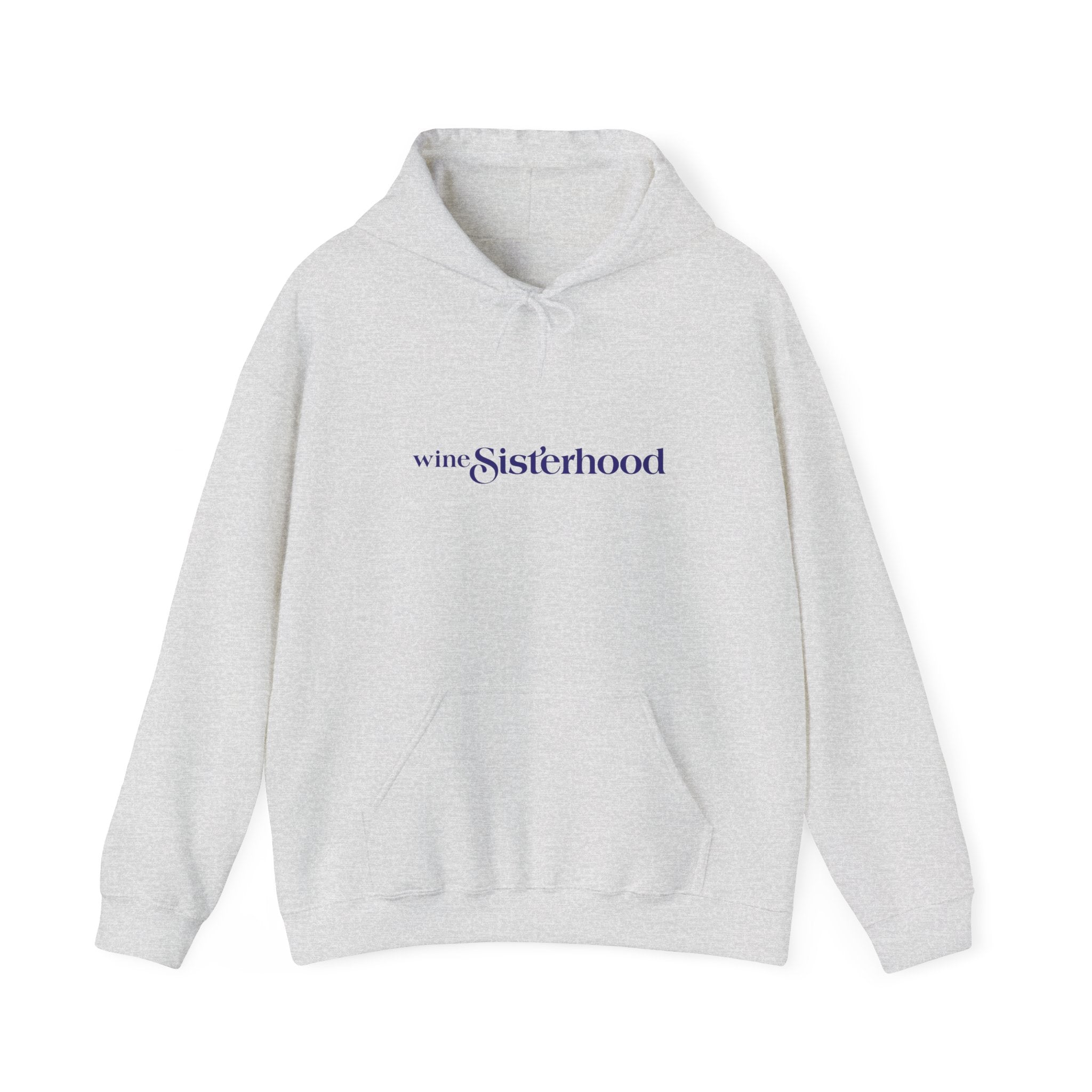 Wine Sisterhood Logo Hooded Sweatshirt